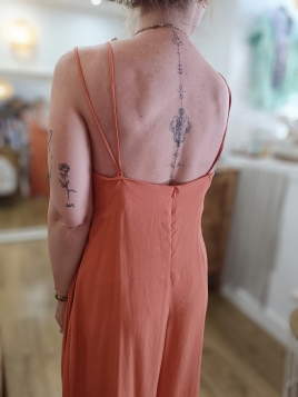 Orfeo Clery embroidered top - natural