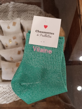 Chaussettes Paillettes Vilaine