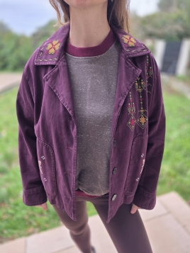 Veste brodée Johanna Paris