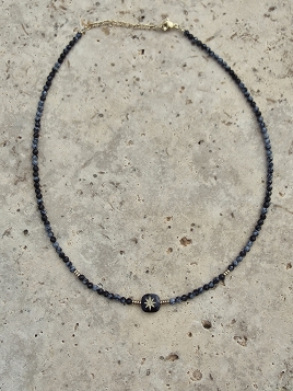 Collier Stella noir