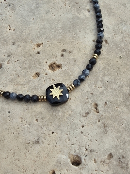 Bracelet Stella noir
