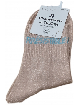 Chaussettes paillettes...